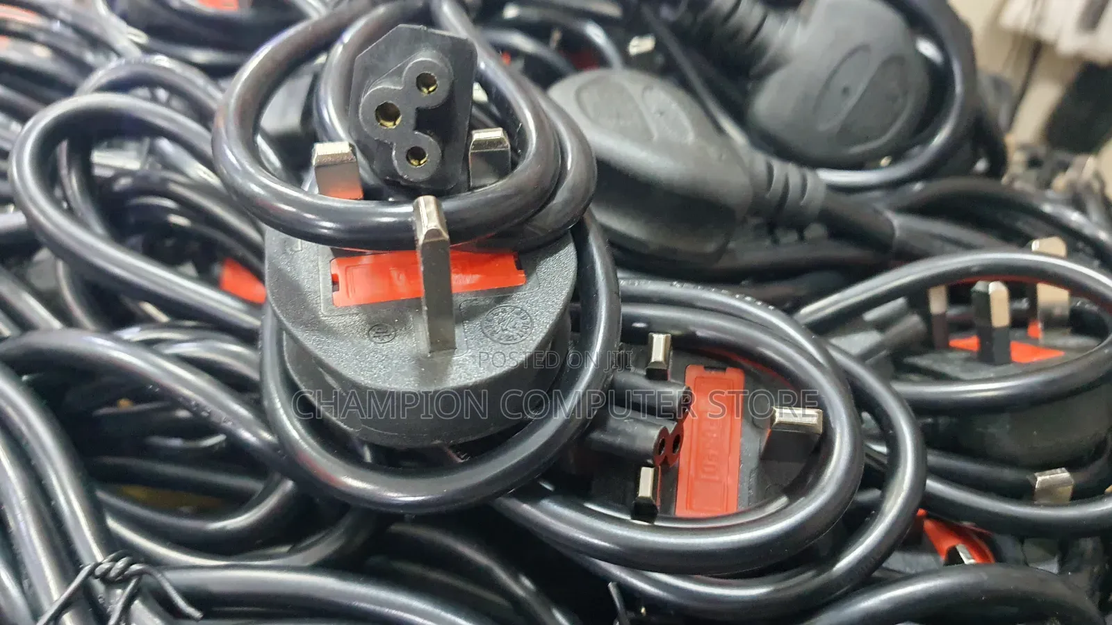 Copper Laptop Power Cable 1.5m 3pin Plug