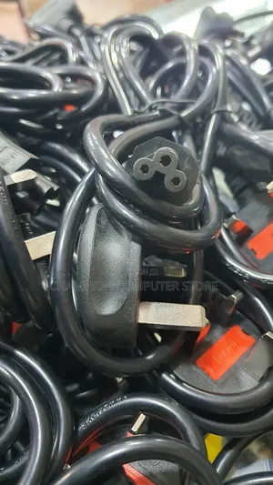 Copper Laptop Power Cable 1.5m 3pin Plug