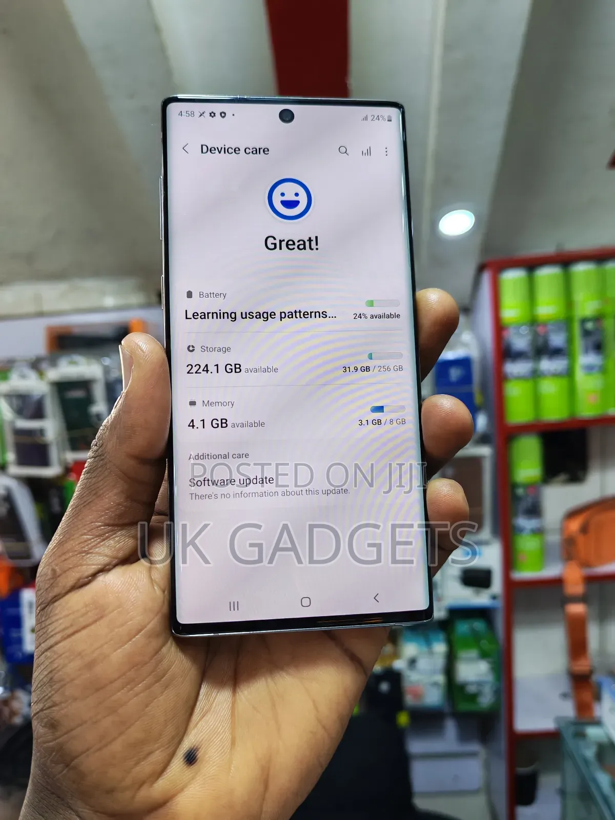 Samsung Galaxy Note 10 5G 256 GB Silver