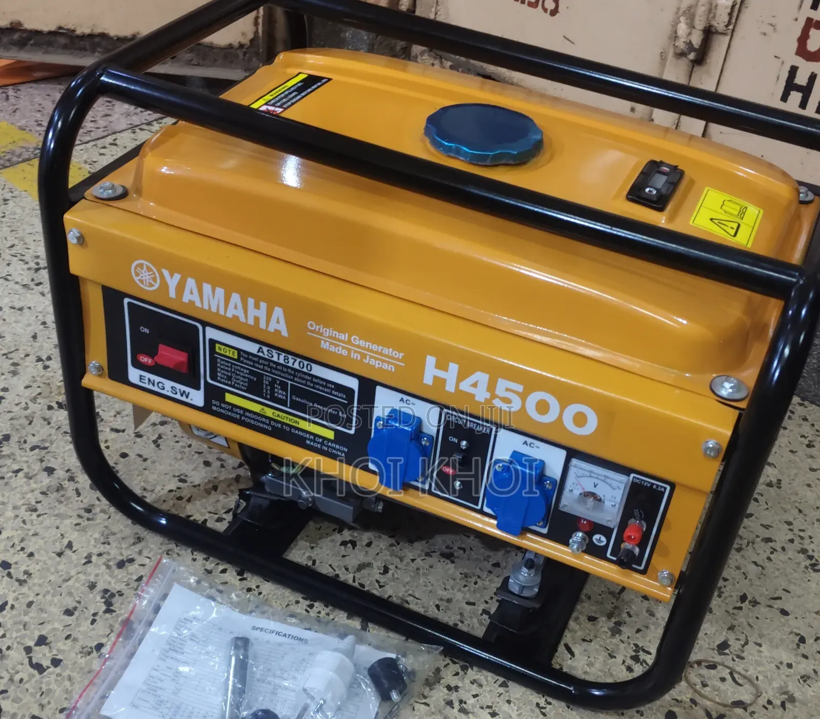 Generator Yamaha H4500 3.8kva