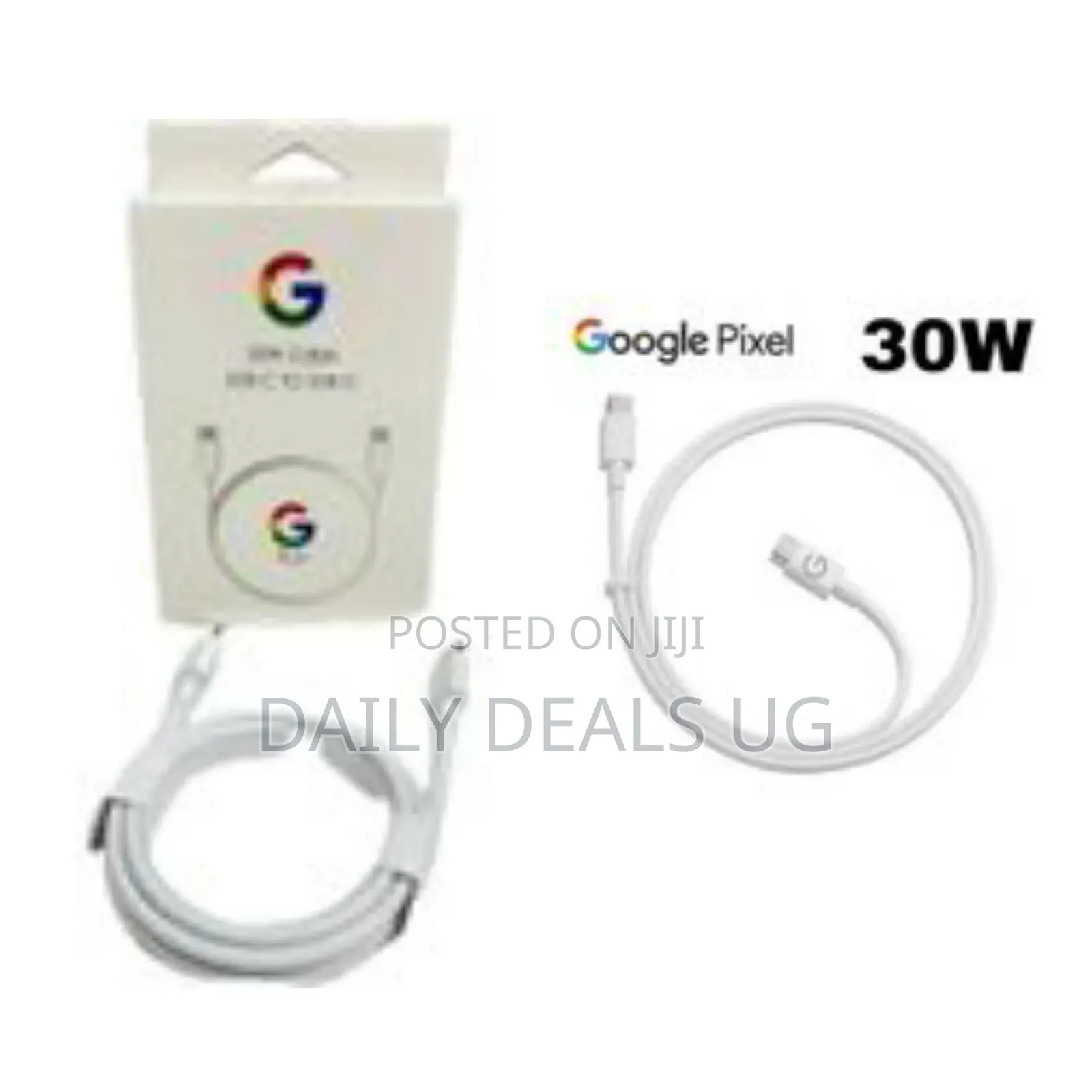 Google Pixel 30w Usb C Cable White