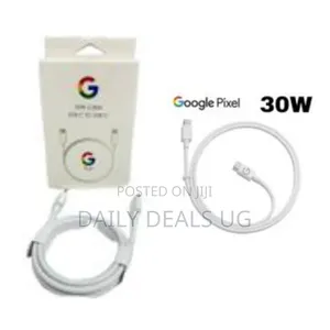 Google Pixel 30w Usb C Cable White