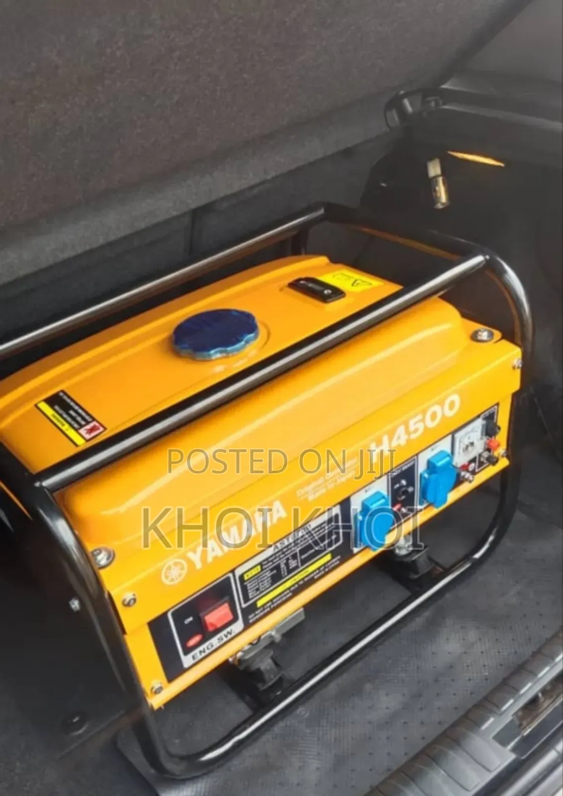 Generator Yamaha 3.8kva Key Start