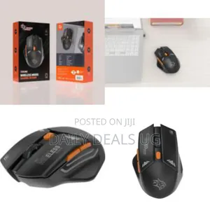Porodo Gaming Wireless Mouse, Nano Usb,Dpi Levels1000/1200/1600