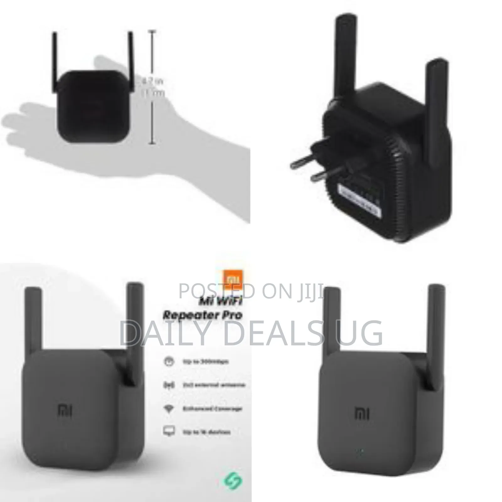 Xiaomi Mi Wifi Range Extender Pro Wifi Repeater Black