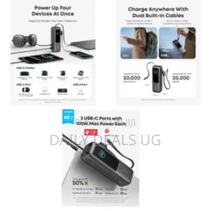 Anker Laptop Power Bank, 25,000mah 165w Portable Charger