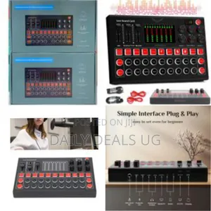 Sound Card M9, Plug and Play Live 8 Sound Effects Audio