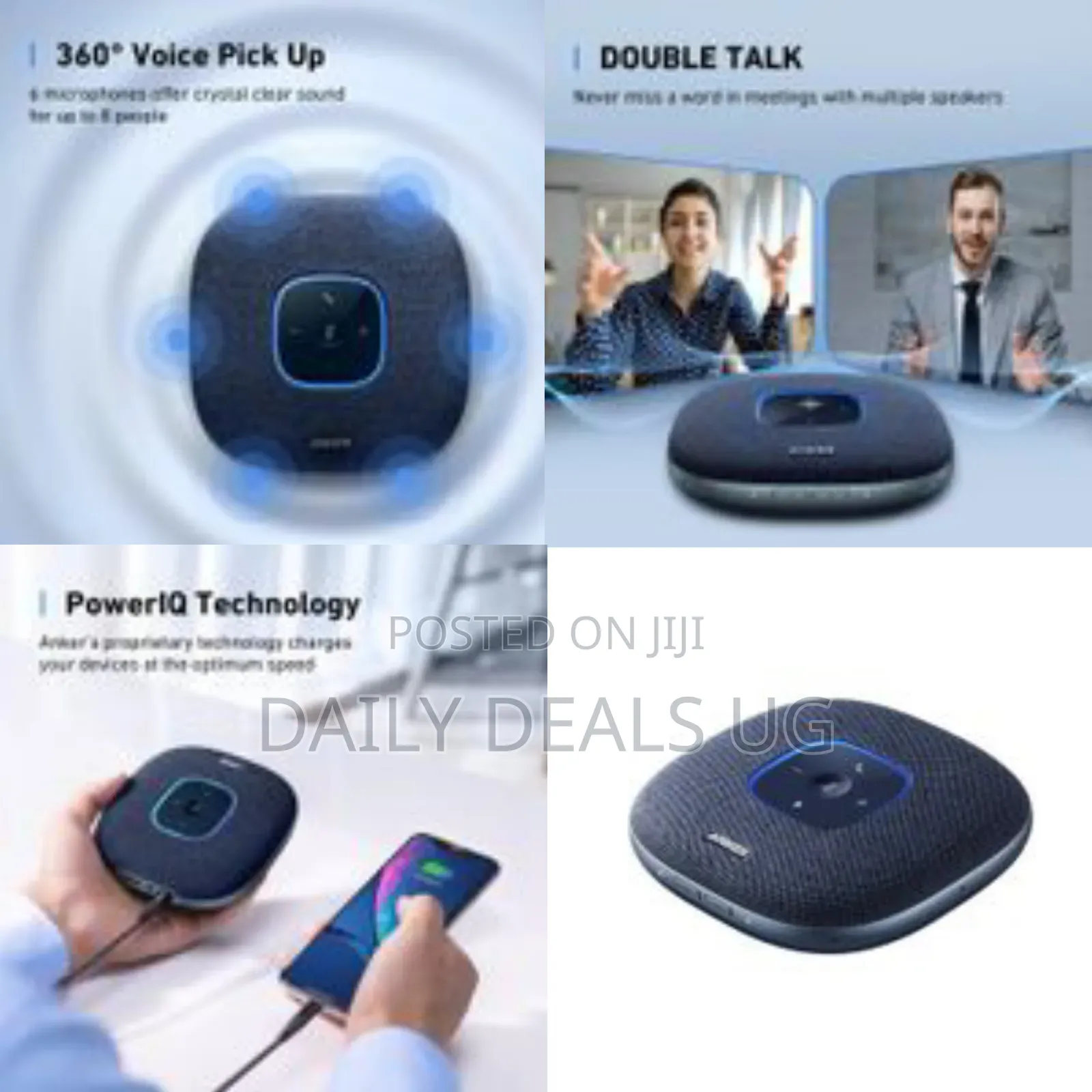 Anker Conference Microphone, Powerconf S3 Bluetooth Speakerphone