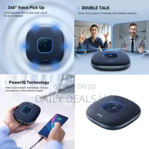 Anker Conference Microphone, Powerconf S3 Bluetooth Speakerphone