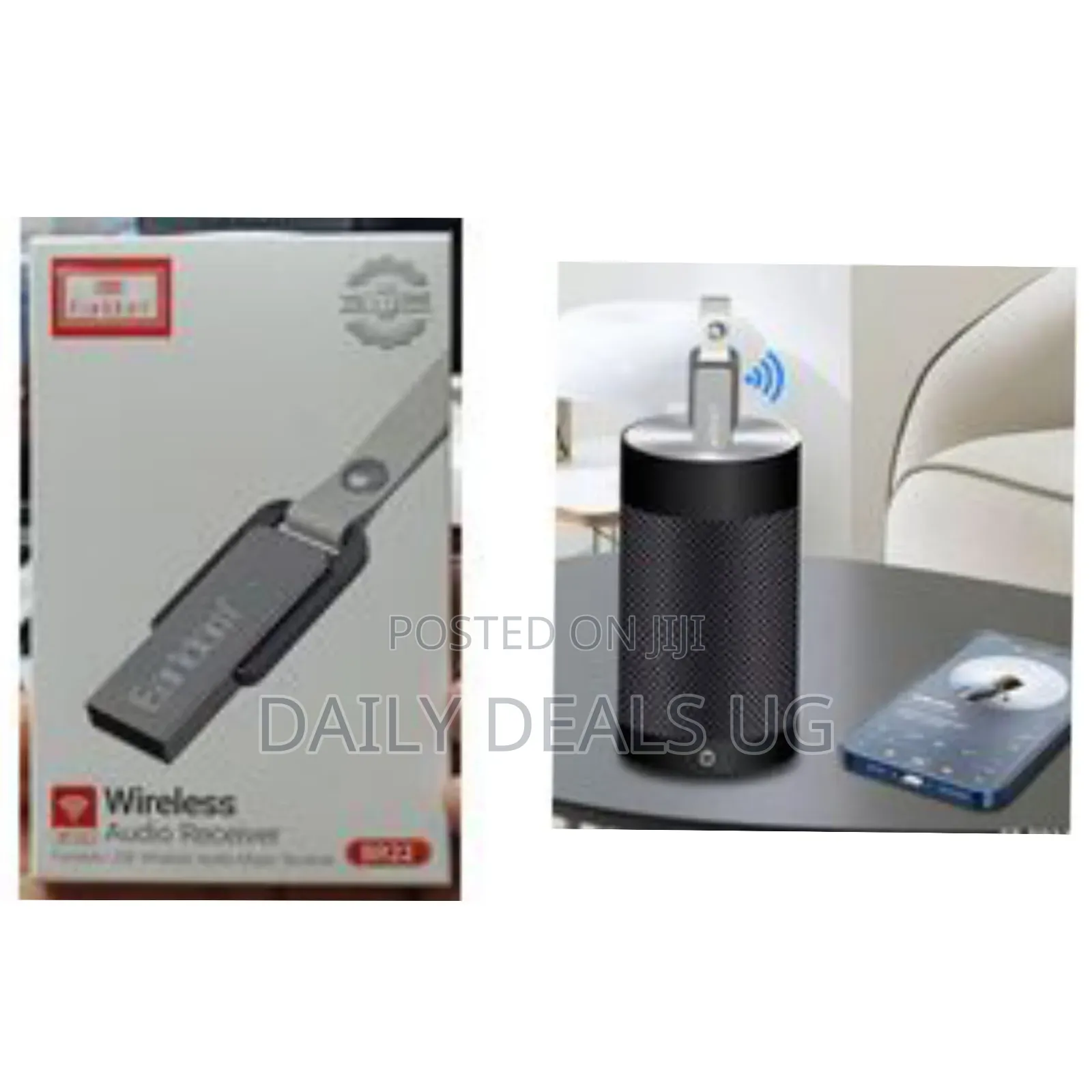 Earldom Wireless Audio Receiver, Portable Usb Wireless Audio Music