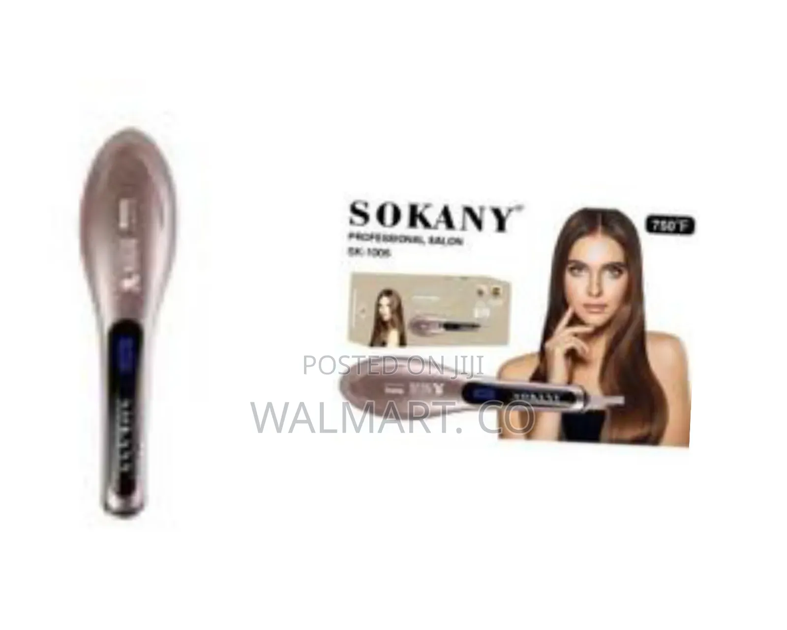 Sokany Professional LCD Vibration Hair Straightener Electric Comb