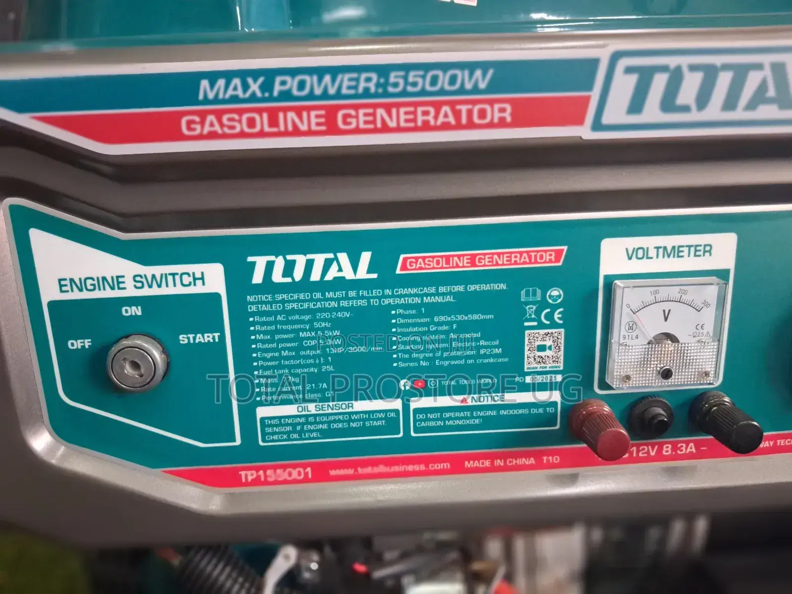 Gasoline Generator 5.5kw (Total)