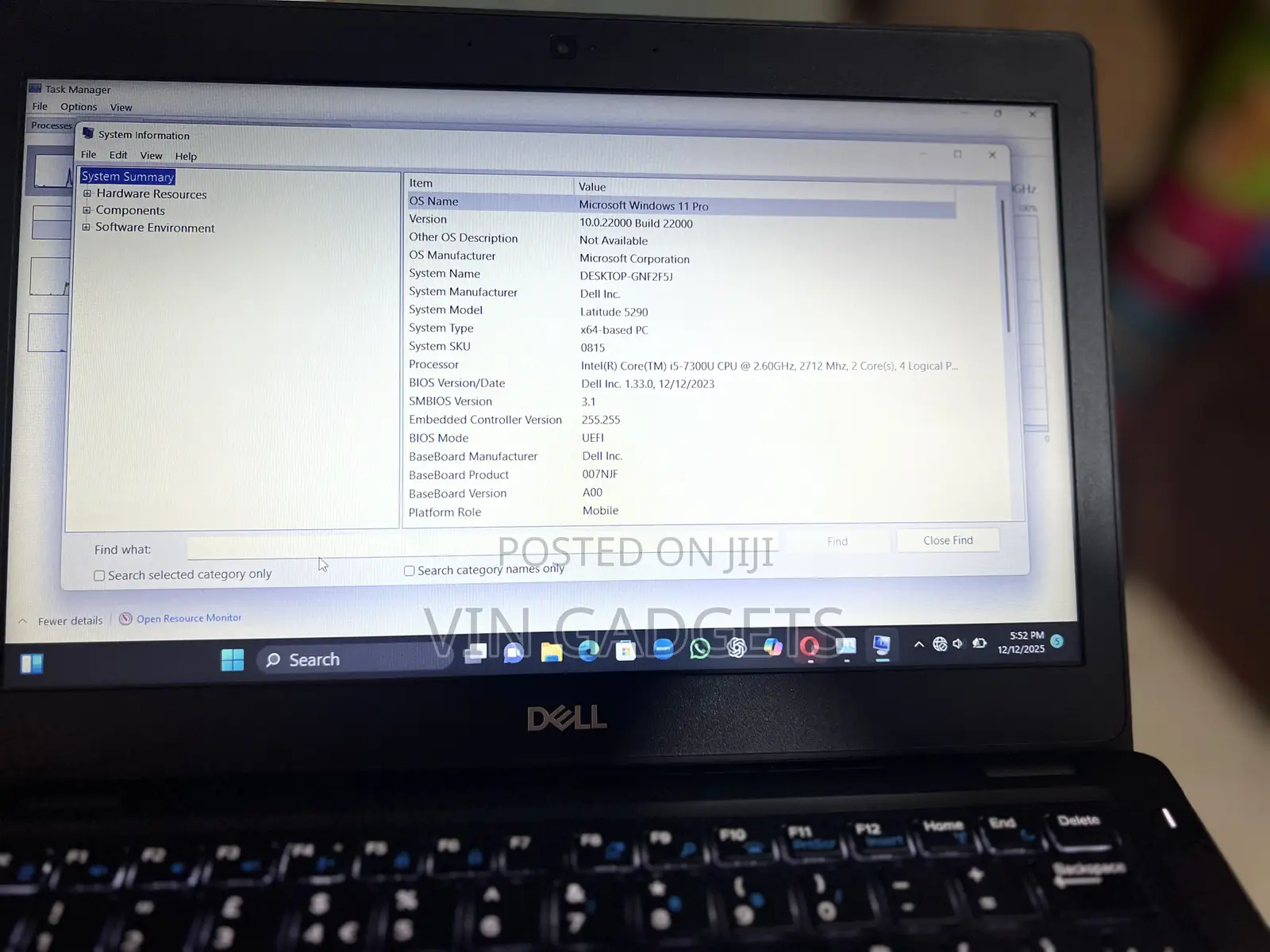 Laptop Dell Latitude 7280 8GB Intel Core i5 SSD 256GB