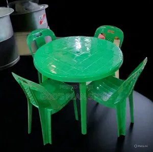 Exotic Plastic Chairs and Table Plastic Table and Chairs Set