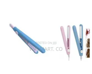 Mini Portable Hair Straightener Curling Iron