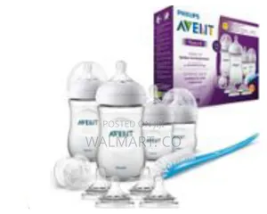 Avent Natural Baby Bottle Starter Set 4 Bottles