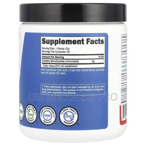 Nutricost, Performance, Creatine Monohydrate, Fruit Punch, 300g 60serv