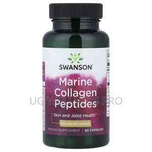 Swanson, Marine Collagen, 400 Mg, 60 Capsules