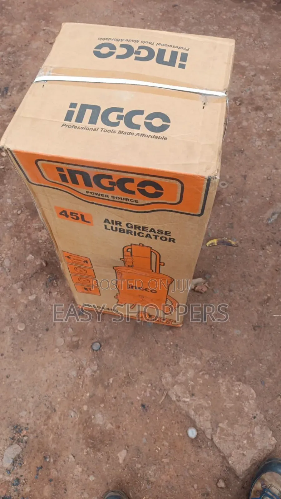 Ingco 45l Air Grease Bucket Automatic Lubricator