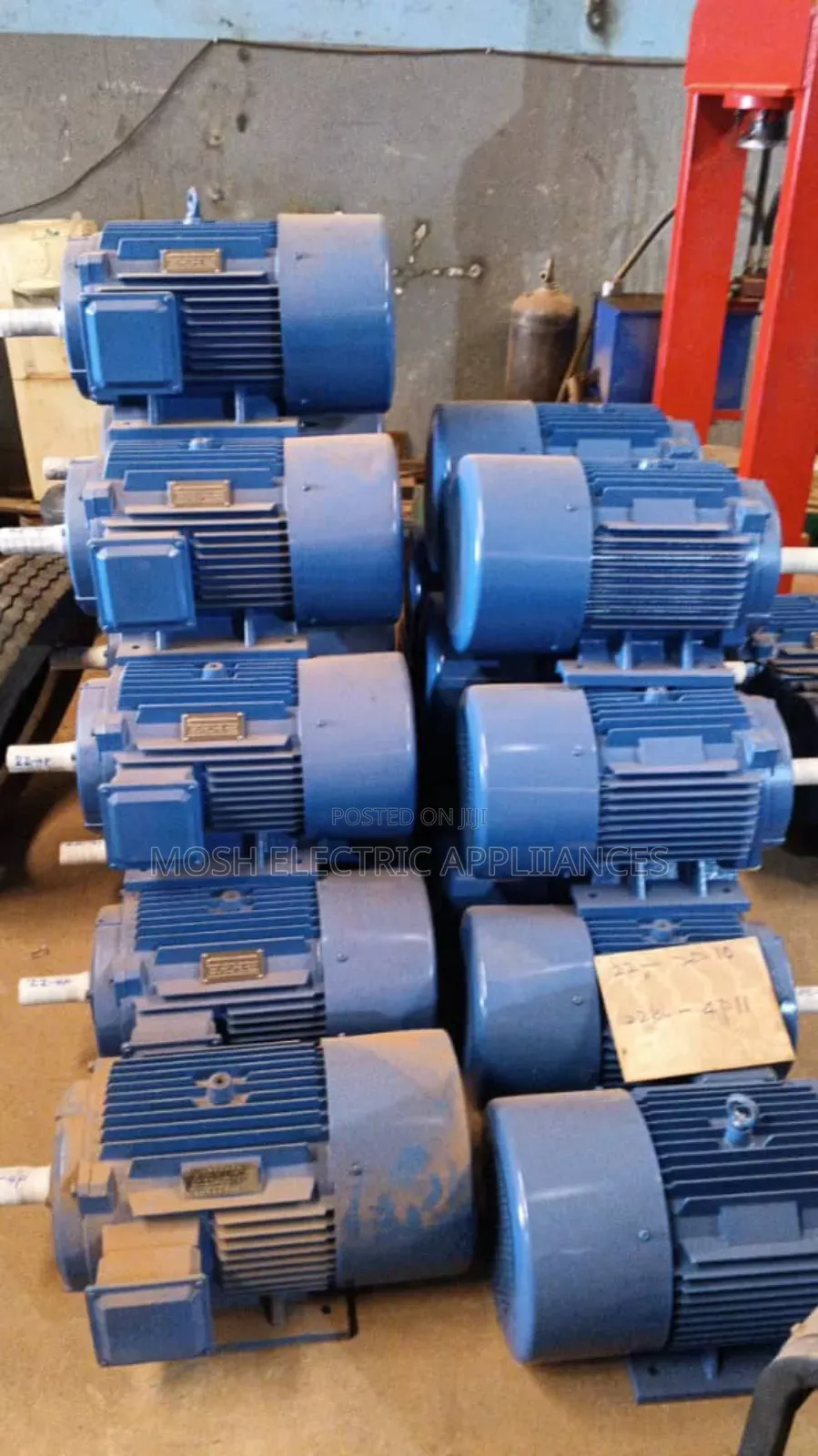 Three and Single Phase Motors in All Sizes