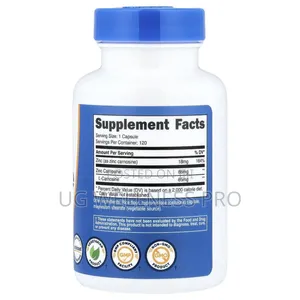 Nutricost, Zinc Carnosine, 120 Capsules