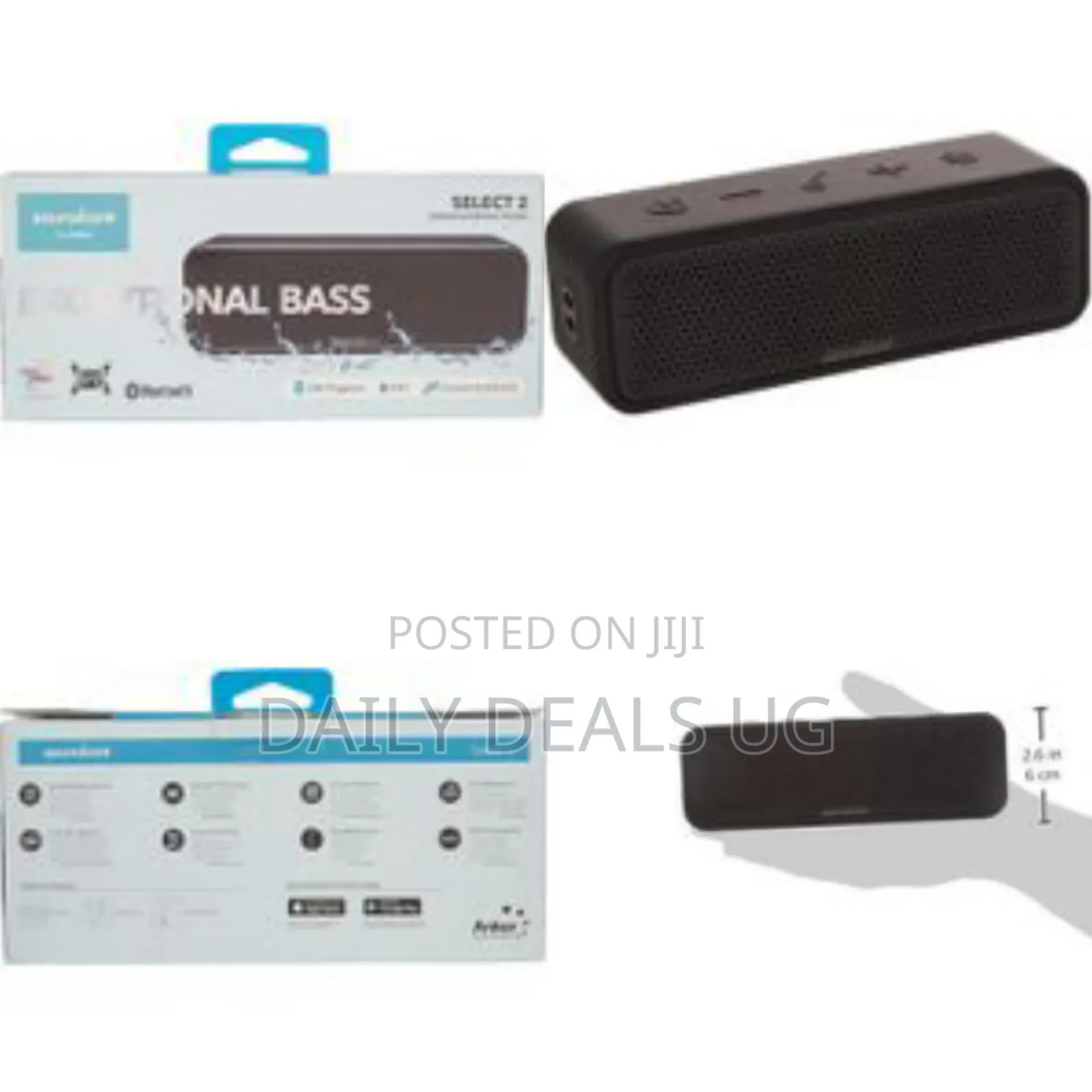 Anker Soundcore Select 2 Black, Bluetooth