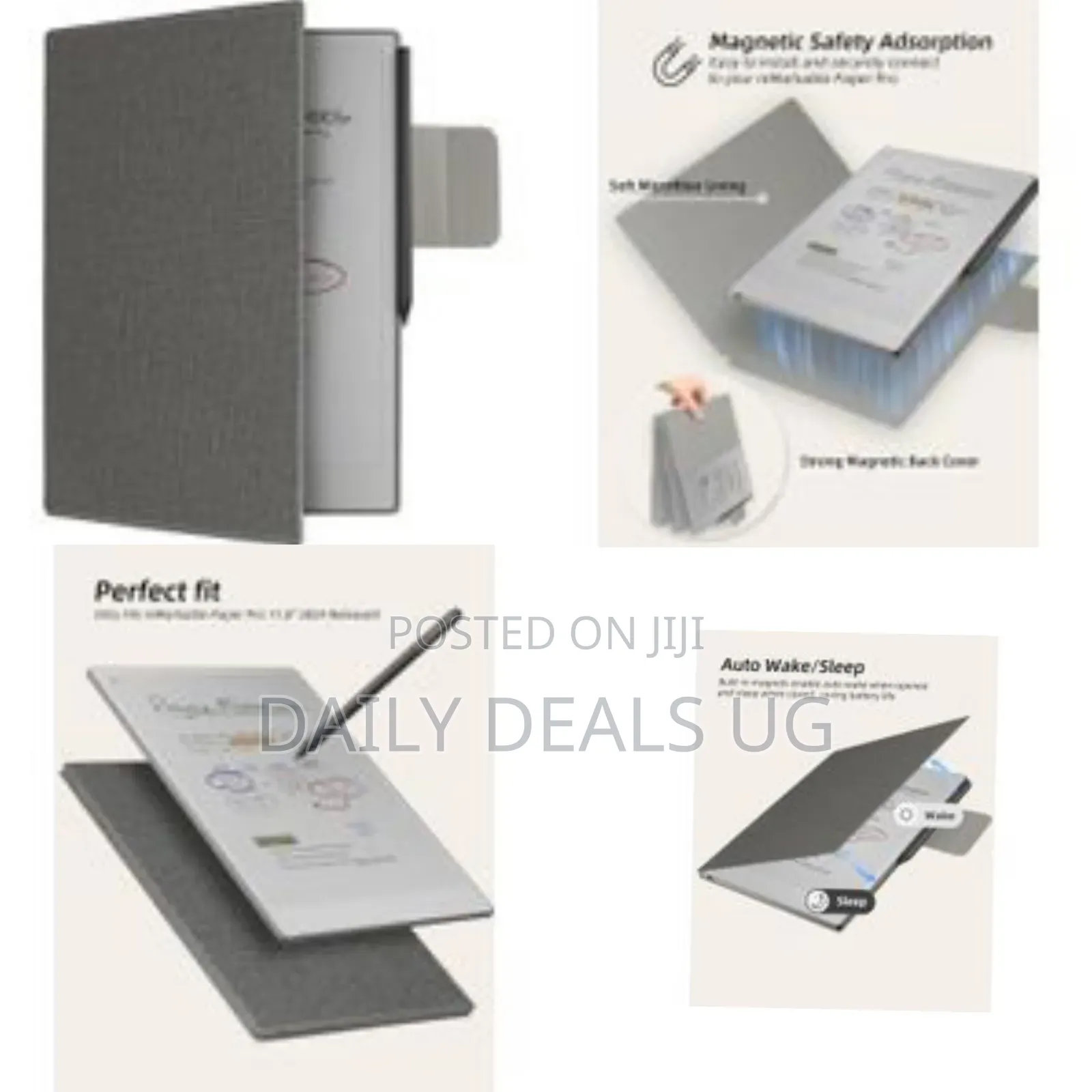 Prestige Case for Remarkable Paper Pro 11.8”, Slim Hard Back Shell