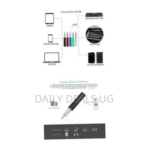 Go-Des Bluetooth Reciever , 3.5mm Car Kit Hands Free Music Audio