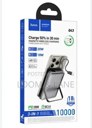 Hoco. Q43 Magnetic Wireless Charging Power Bank