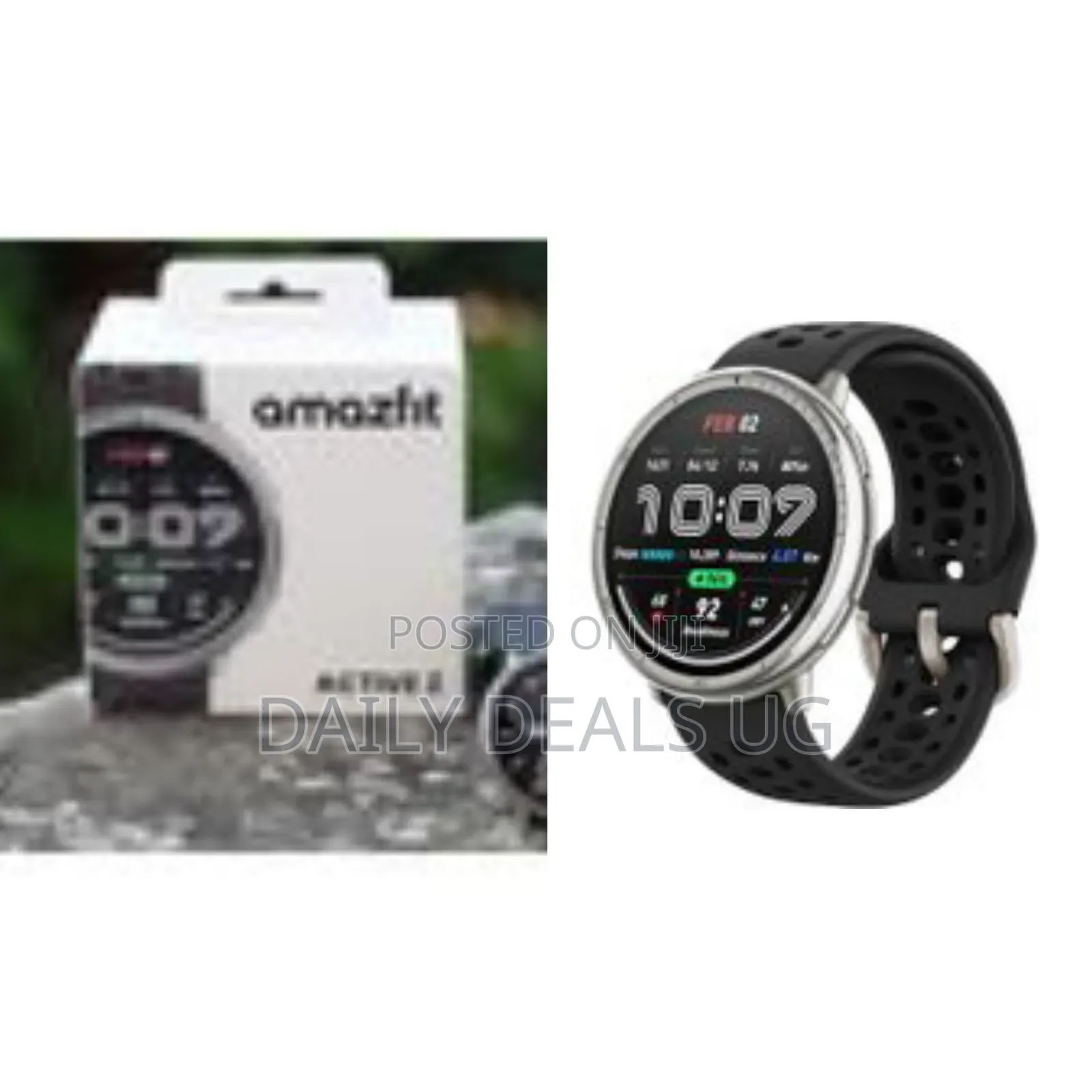 Amazfit Active 2 Smart Watch 44mm, GPS Maps With Direction