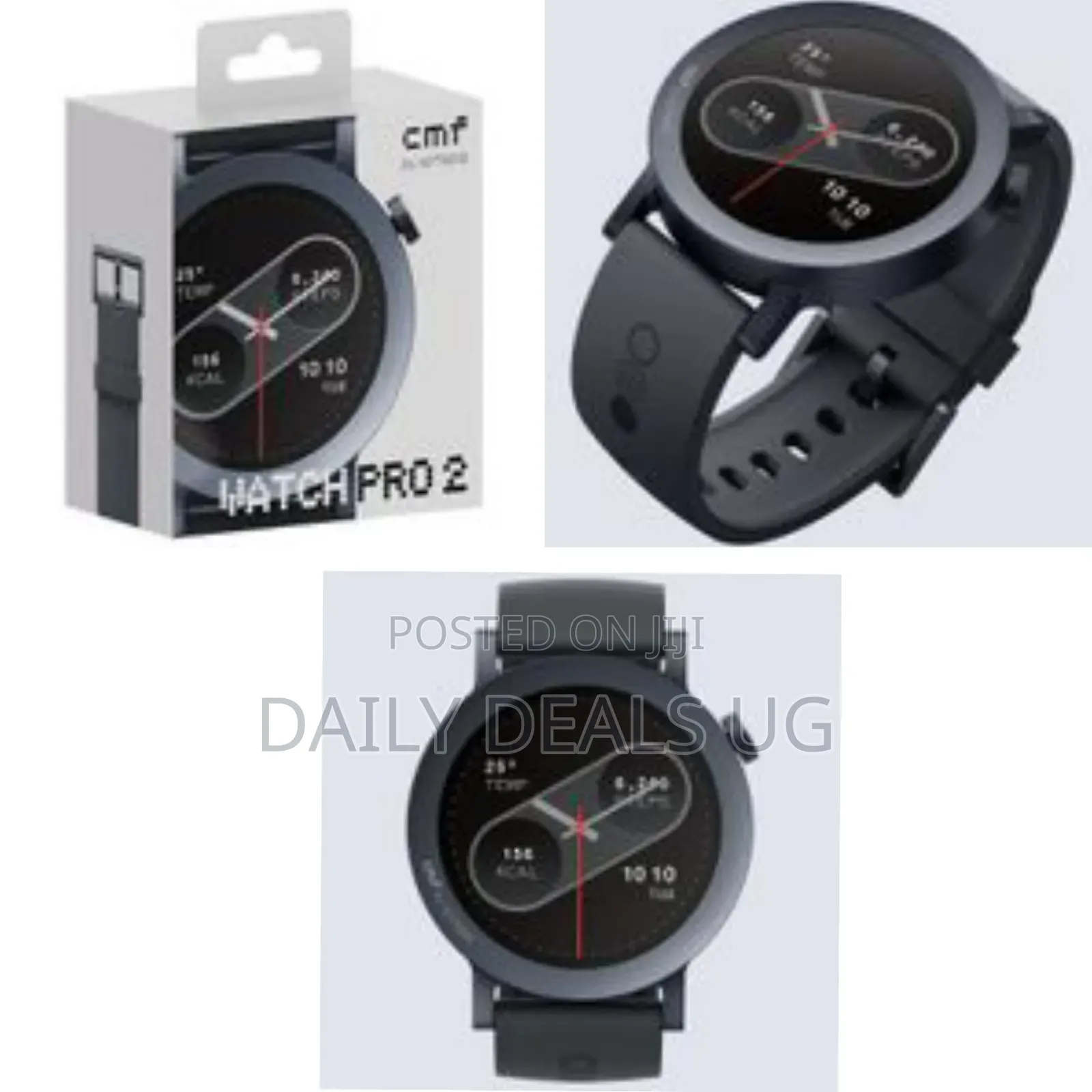 CMF by Nothing Watch Pro 2, 1.32" Amoled Display, Built-In