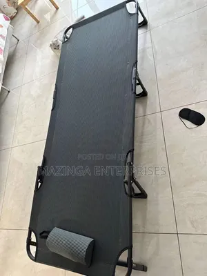 Portable, Adjustable, Folding Camping Bed or Sun Lounger.