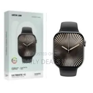 Green Lion Ultimate 10 46mm Smart Watch Black