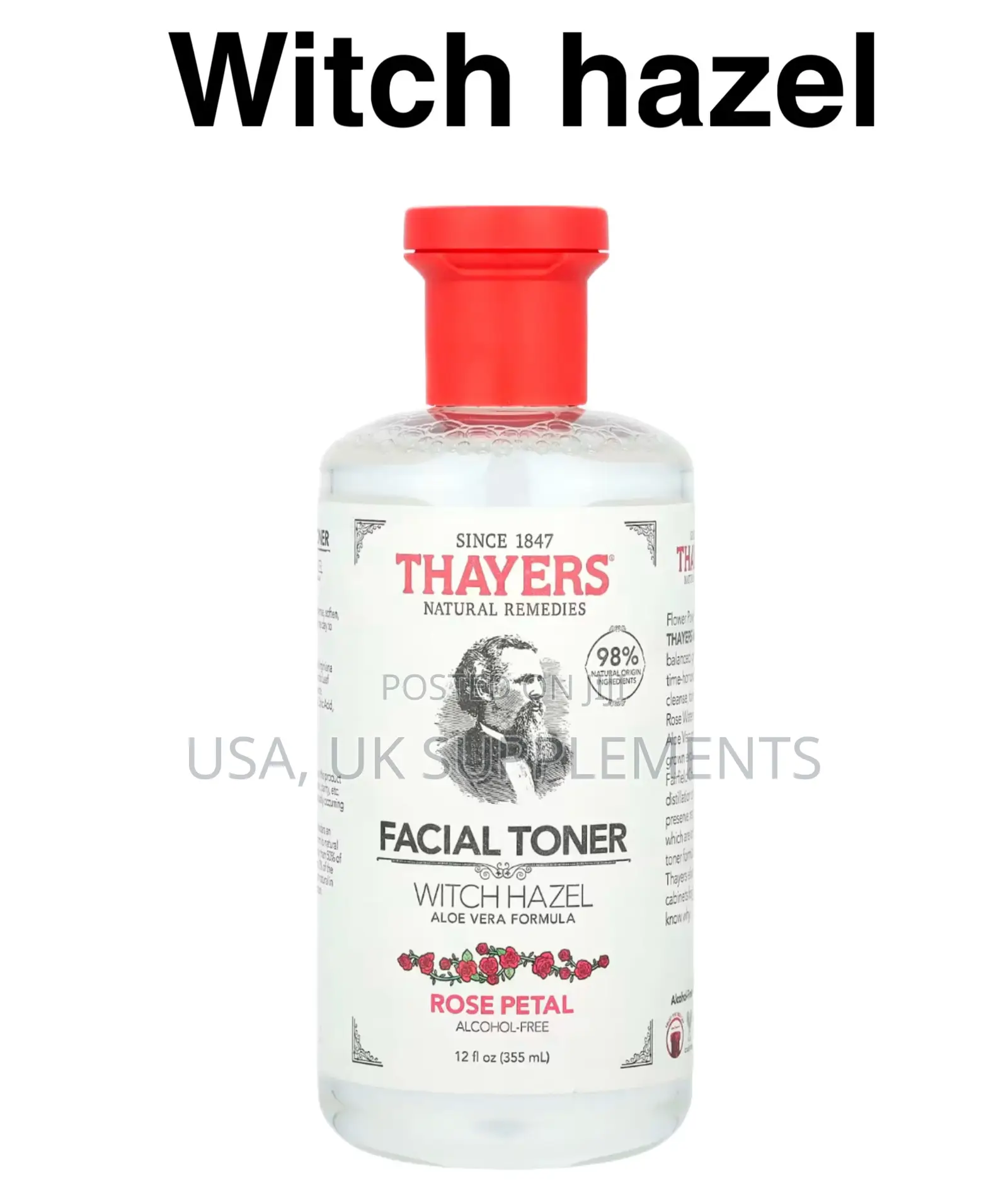 Thayers Witch Hazel 355ml