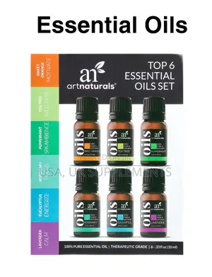 Tea Tree, Lavender, Peppermint, Eucalyptus, Rosemary Essential Oils