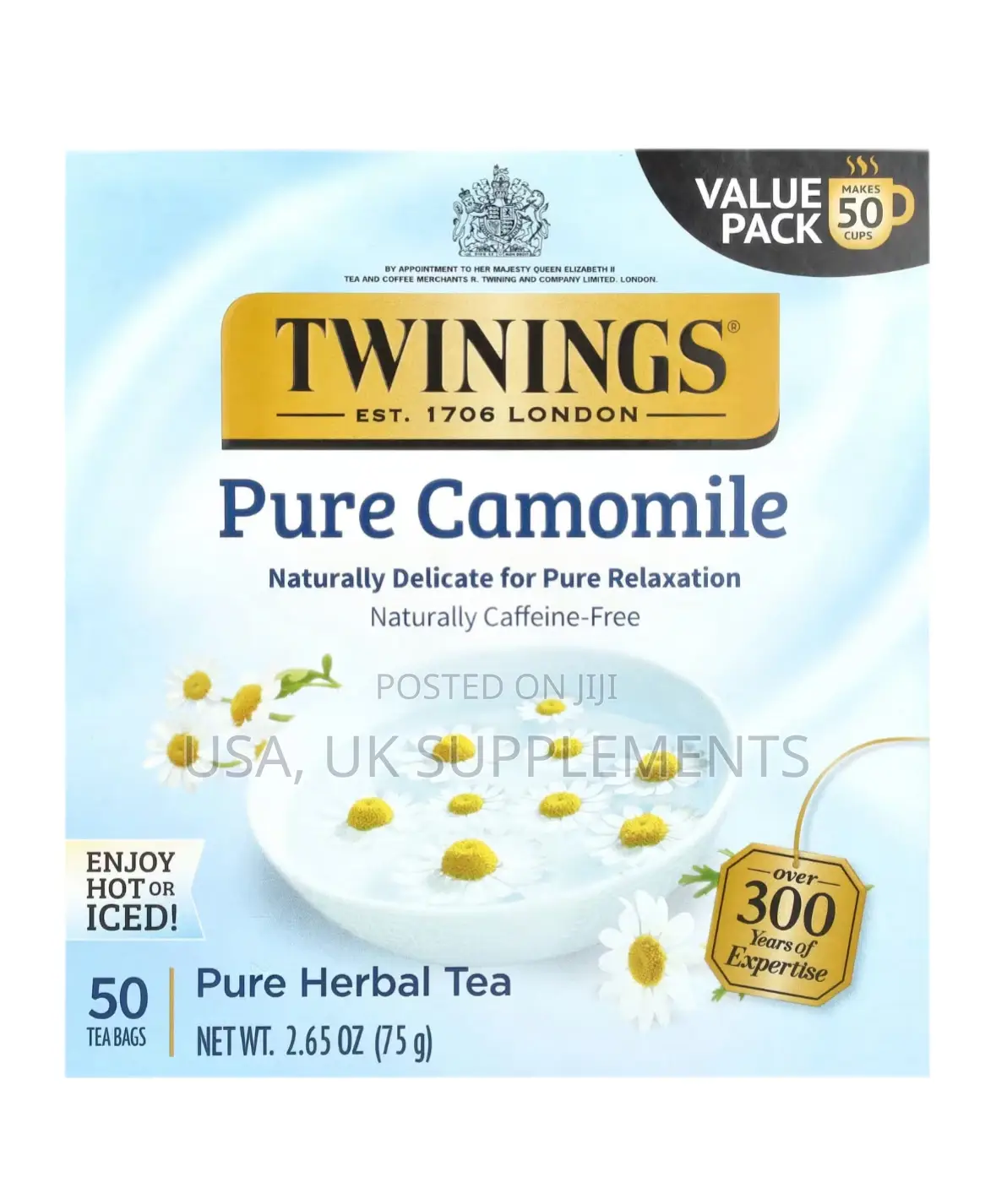 Pure Chamomile Tea 50teabags