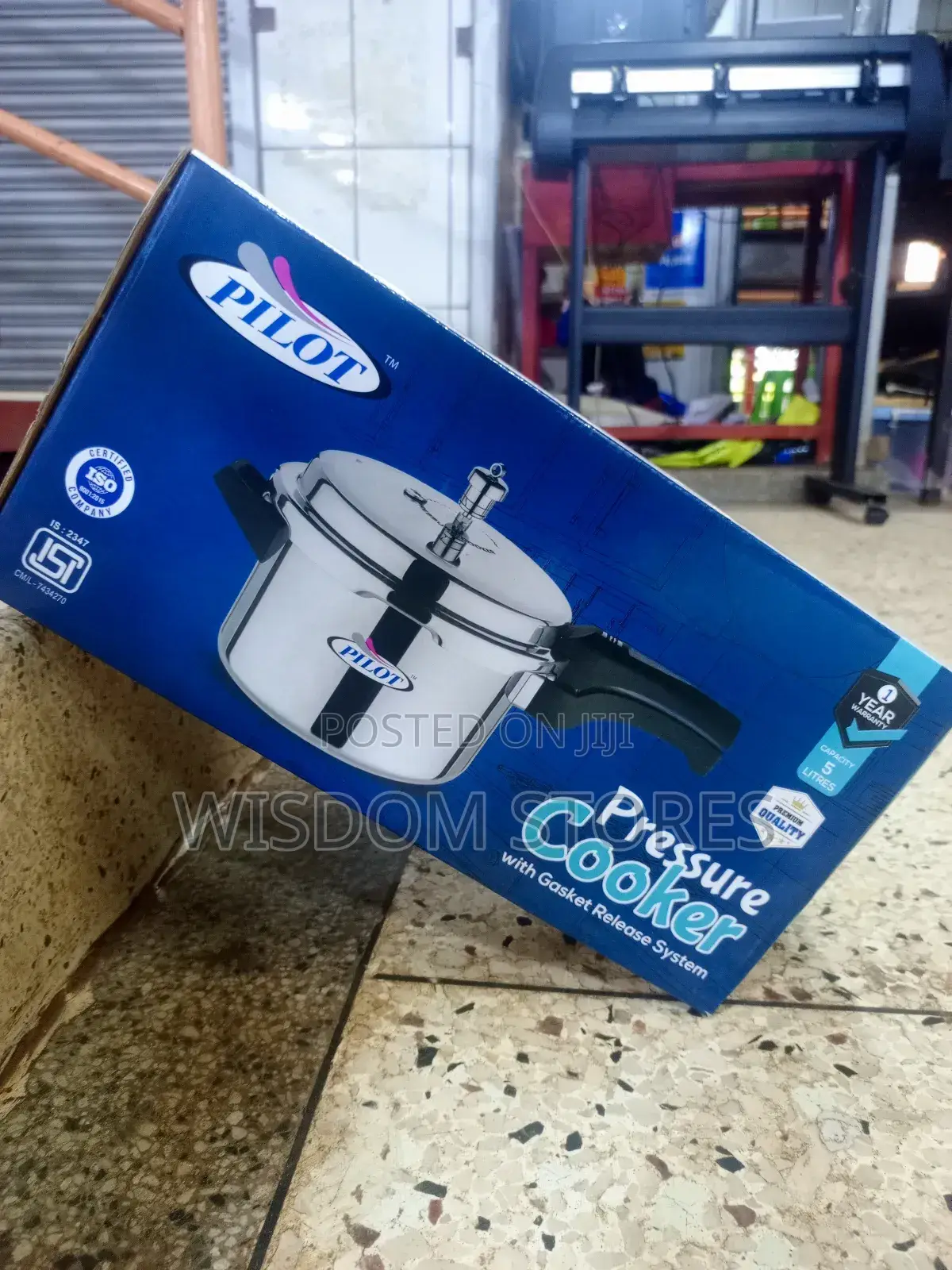 5l Pilot Pressure Cooker.
