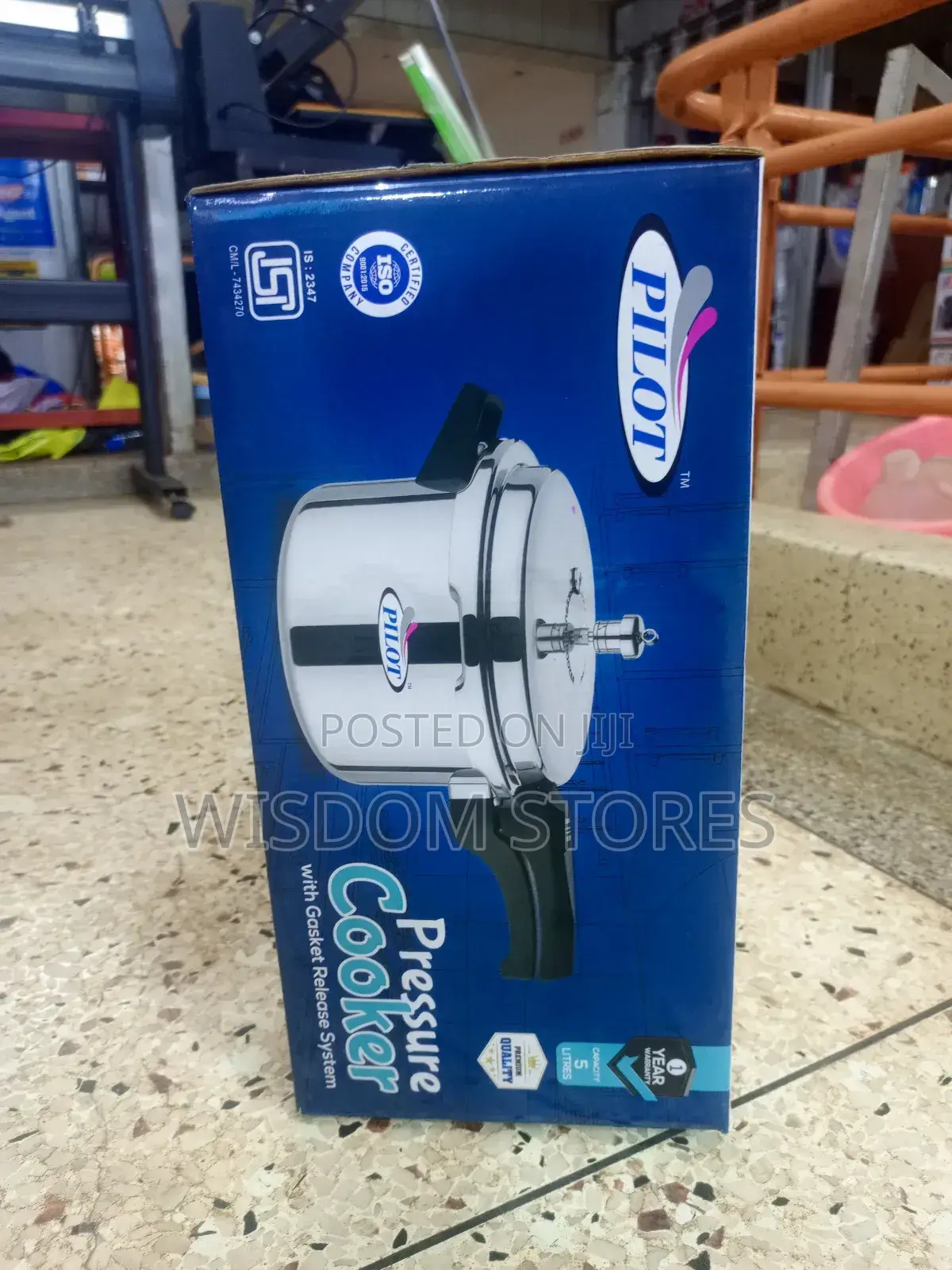5l Pilot Pressure Cooker.