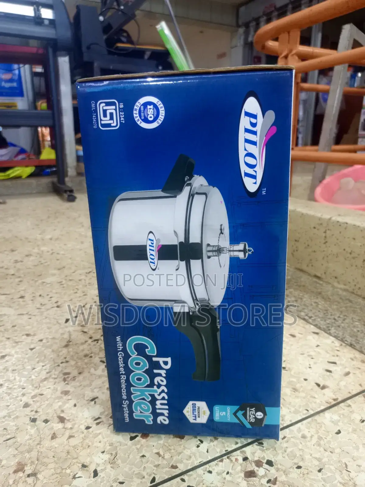 5l Pilot Pressure Cooker.
