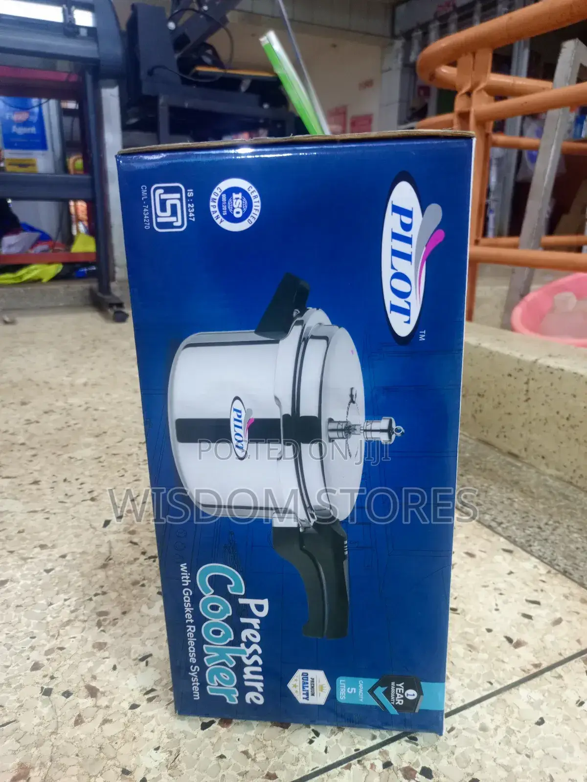 5l Pilot Pressure Cooker.