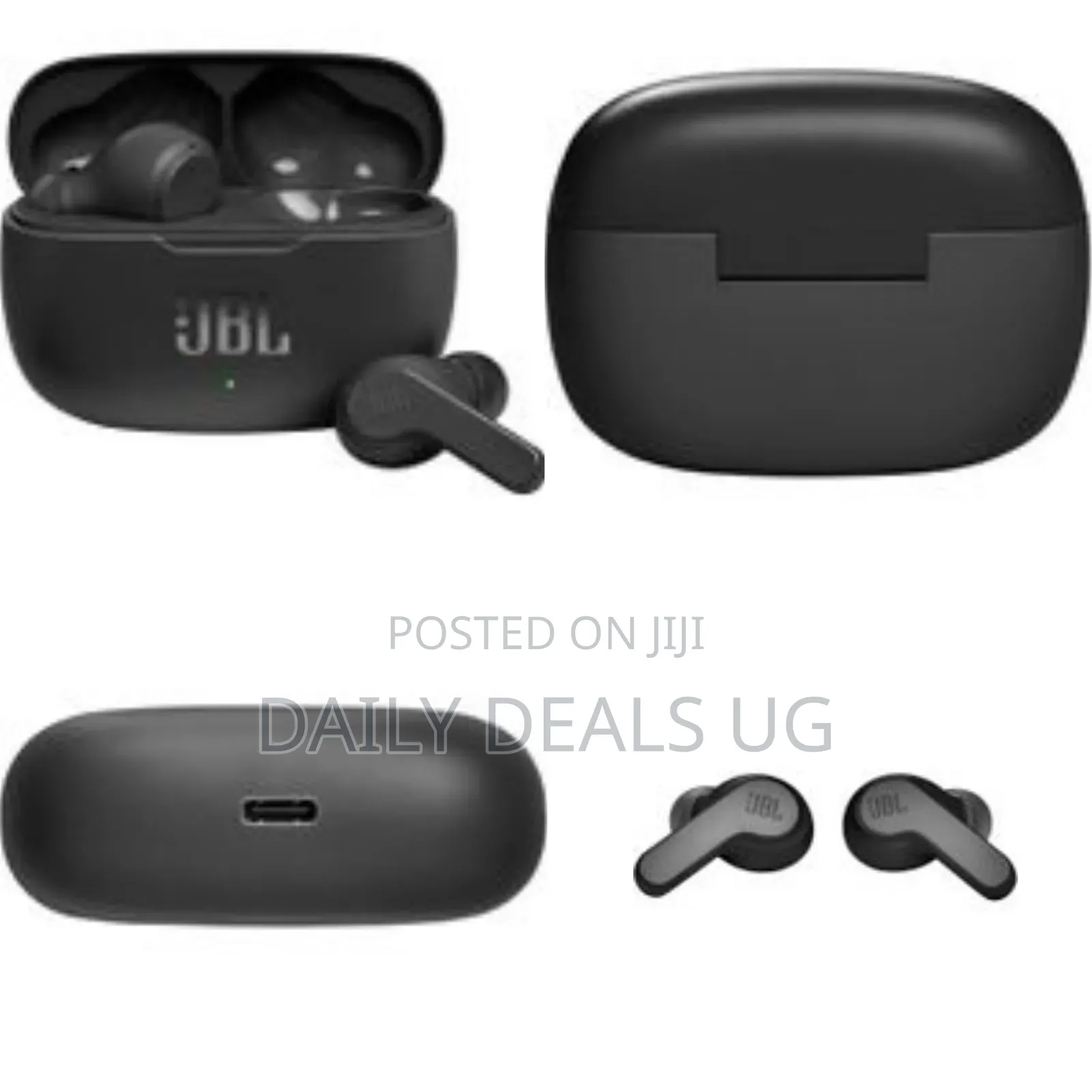 JBL Wave200 True Wireless Earbud Headphones - Black