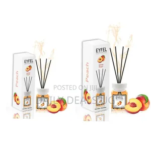 Eyfel Reed Diffuser Peach Perfume Aroma Home Fragrance- 120ml