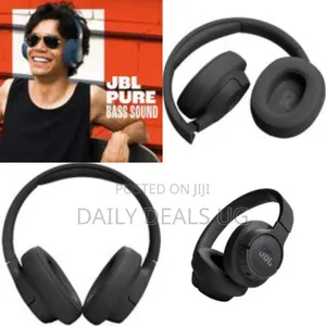JBL Tune 720bt Wireless Over-Ear Headphones, Pure Bass Sound