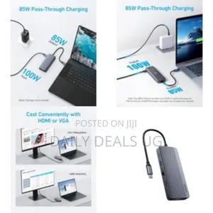 Anker Usb C Hub, Dual-Display Usb-C Hub (10-in-1), at 30hz Hdmi