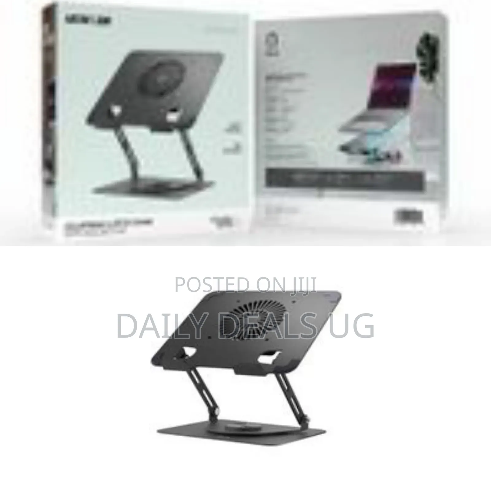Green Lion Adjustable Laptop Stand With Cooling Fan, Design to Fit