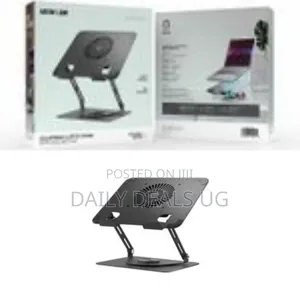 Green Lion Adjustable Laptop Stand With Cooling Fan, Design to Fit