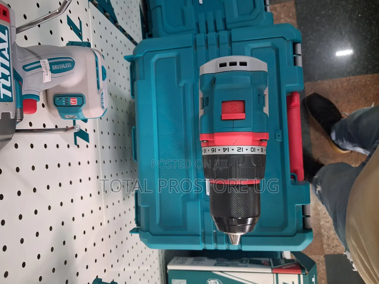 Compact Brushless Cordless Drill 55.Nm