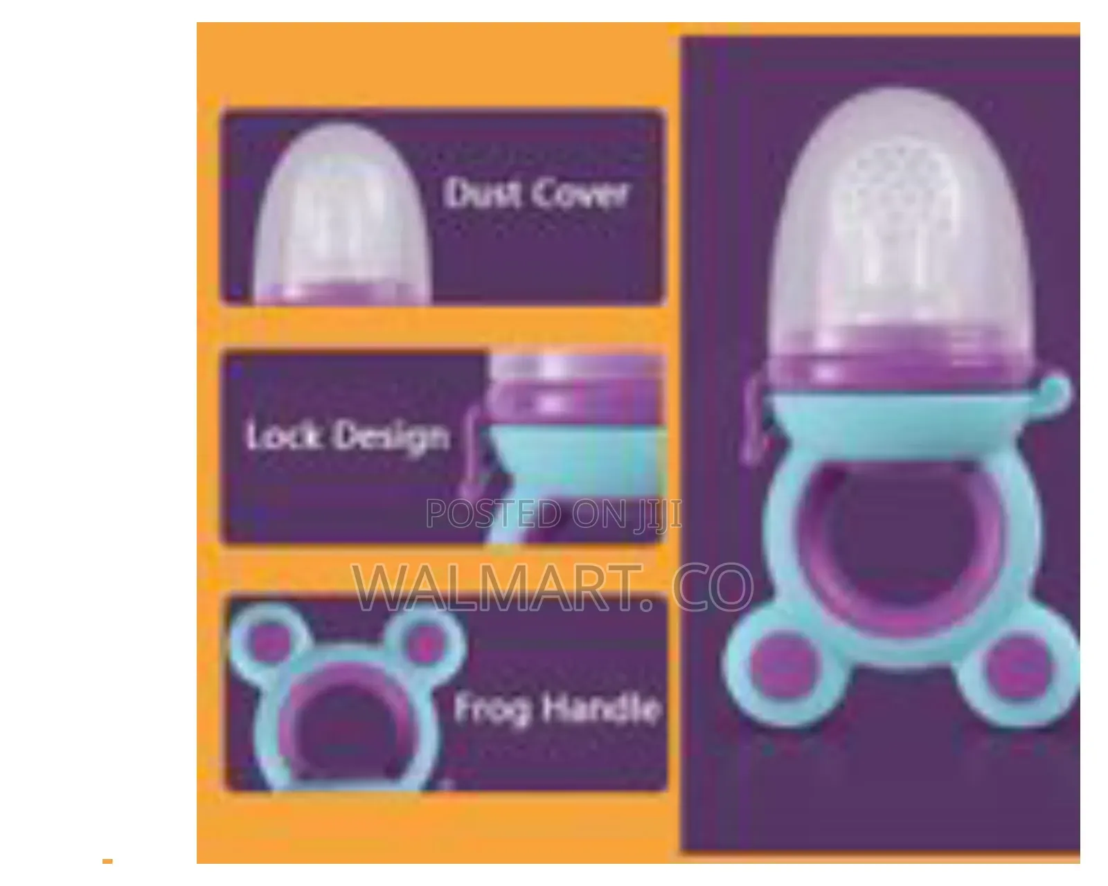 Baby Fruit Silicone Feeder Pacifier