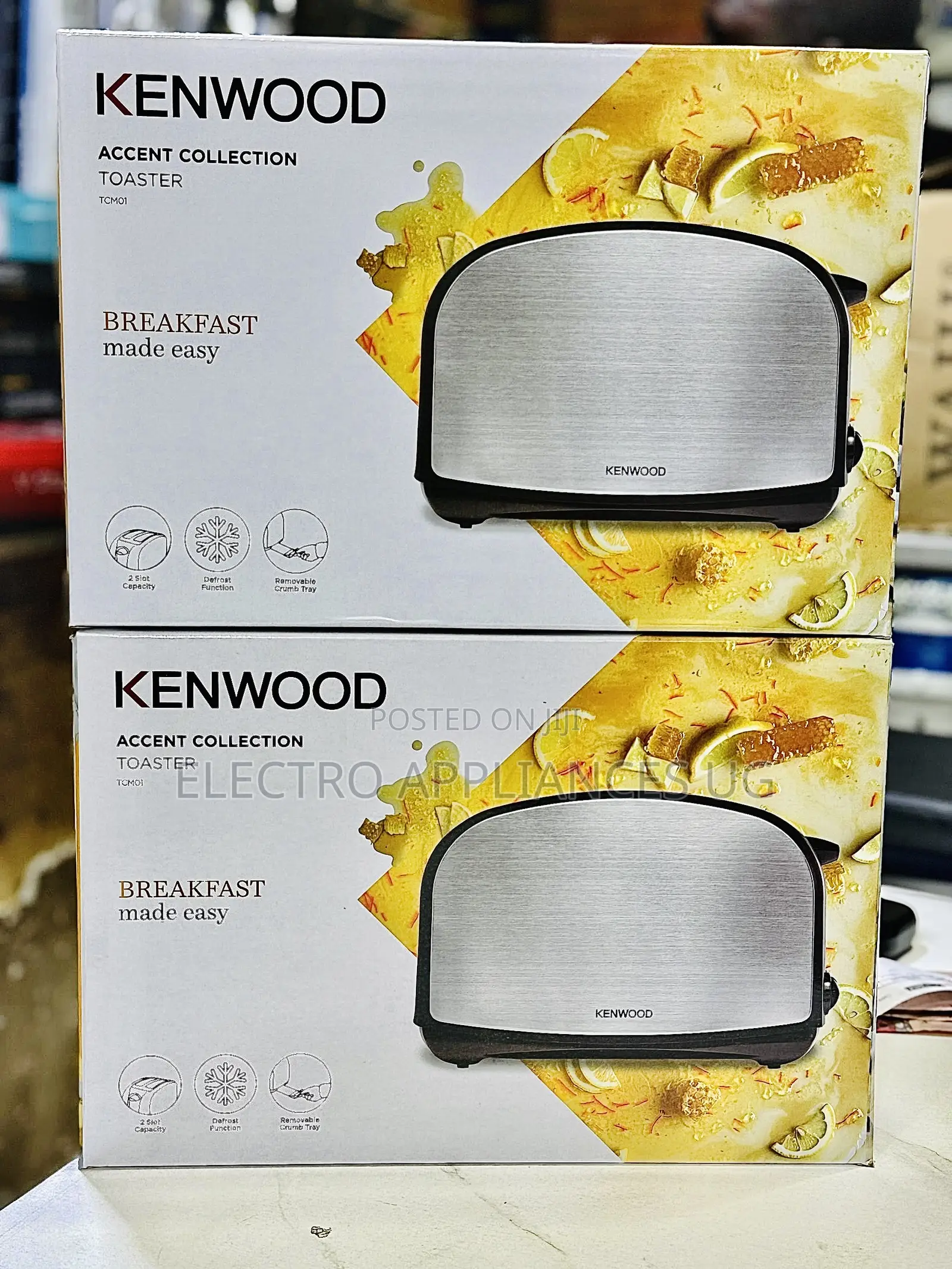 Kenwood Tcm01.A0bk 2-Slice Toaster