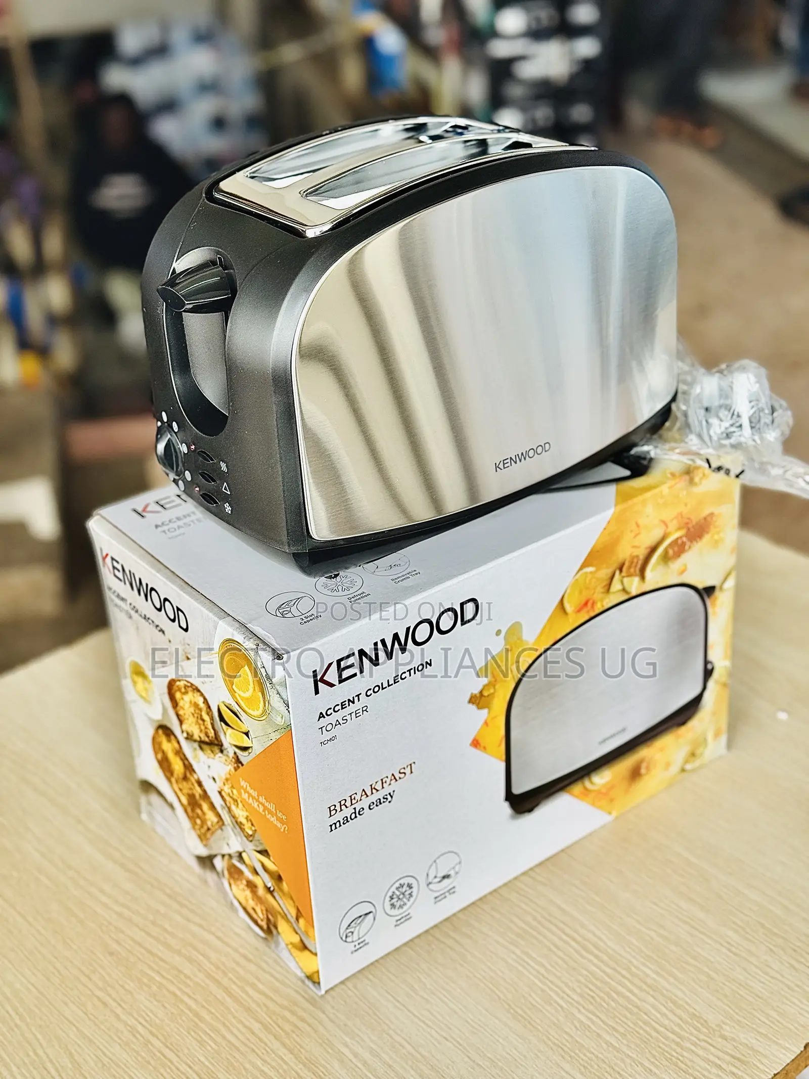 Kenwood Tcm01.A0bk 2-Slice Toaster